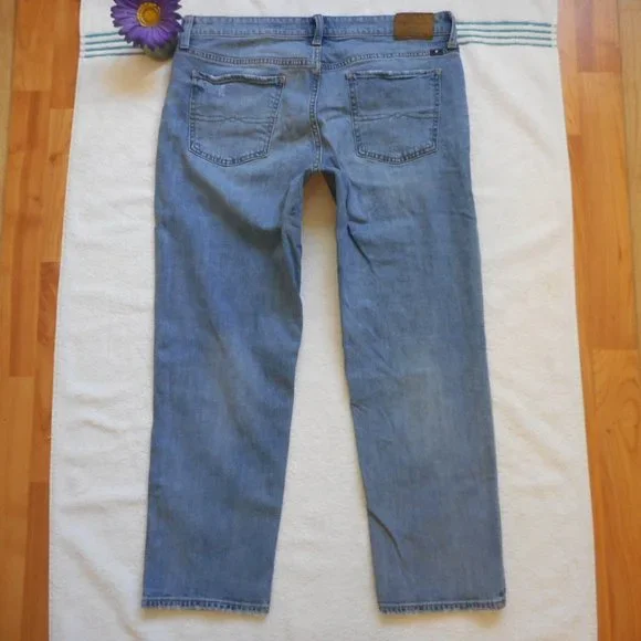 🌸SOLD🌸 LUCKY BRAND Jeans Size 14 Sweet Crop Denim - Picture 9 of 12